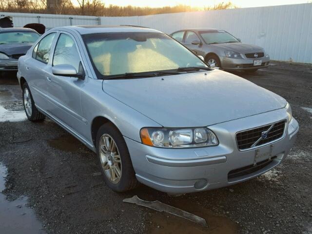 YV1RH592X62507450 - 2006 VOLVO S60 2.5T SILVER photo 1