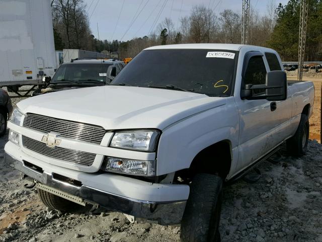 1GCEK19T03E294896 - 2003 CHEVROLET SILVERADO WHITE photo 2