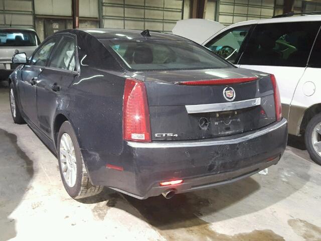 1G6DC5E51C0136882 - 2012 CADILLAC CTS BLACK photo 3