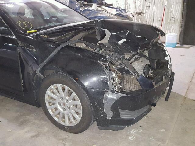 1G6DC5E51C0136882 - 2012 CADILLAC CTS BLACK photo 9