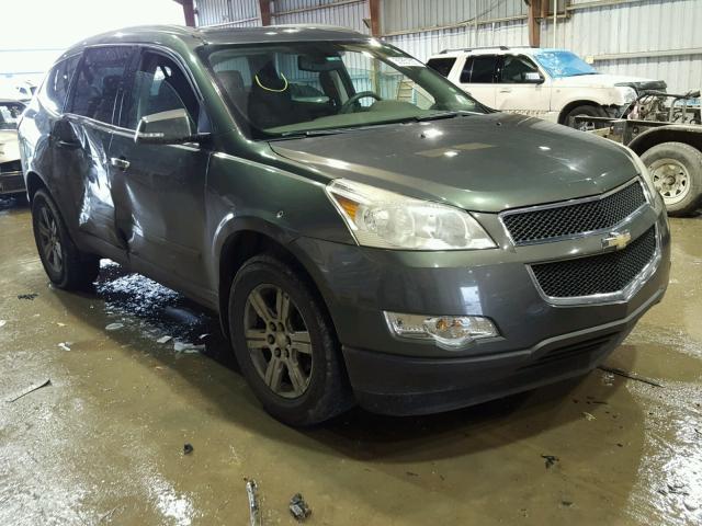 1GNKRGED2BJ182632 - 2011 CHEVROLET TRAVERSE L GRAY photo 1