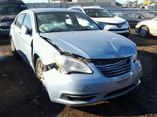 1C3CCBAB3DN734080 - 2013 CHRYSLER 200 LX SILVER photo 1