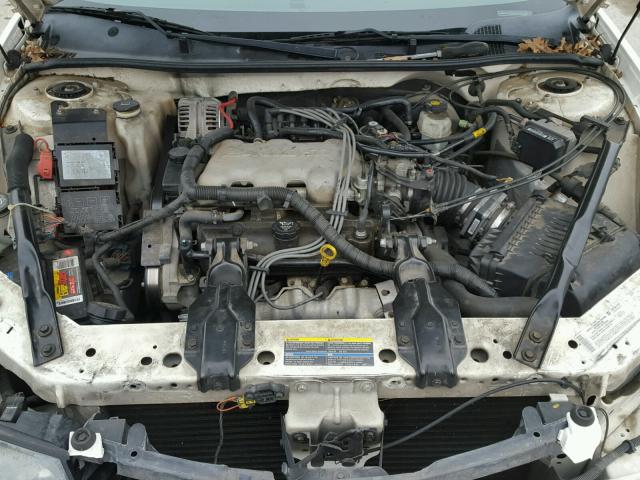 2G1WF52E449446879 - 2004 CHEVROLET IMPALA WHITE photo 7