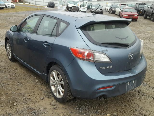 JM1BL1H63A1349244 - 2010 MAZDA 3 S BLUE photo 3