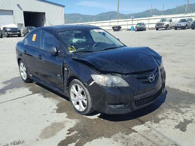 JM1BK323671712996 - 2007 MAZDA 3 S BLACK photo 1