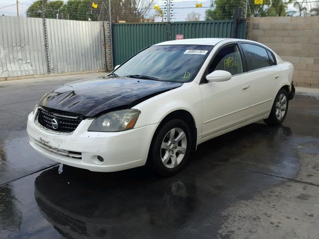 1N4AL11D75C100563 - 2005 NISSAN ALTIMA S WHITE photo 2