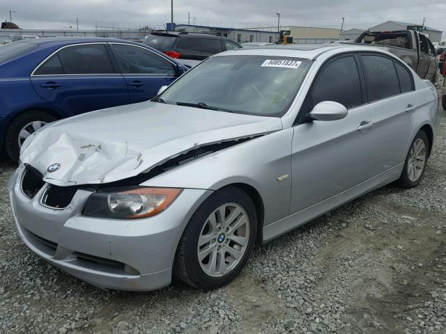 WBAVB13526KX37207 - 2006 BMW 325 I SILVER photo 2