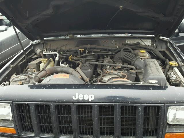 1J4FJ68S3WL200436 - 1998 JEEP CHEROKEE S BLACK photo 7