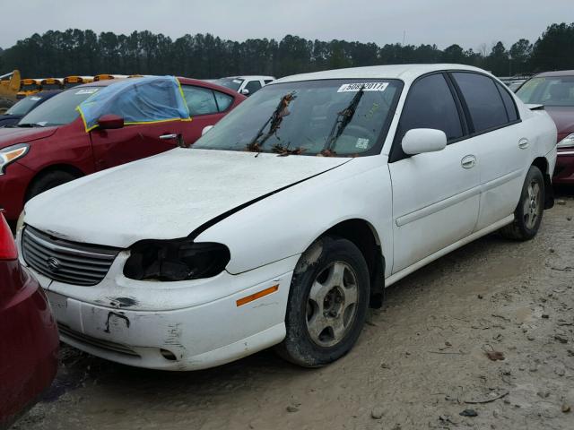 1G1NE52M7XY167741 - 1999 CHEVROLET MALIBU LS WHITE photo 2