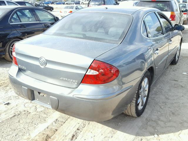 2G4WE567651218173 - 2005 BUICK LACROSSE C CHARCOAL photo 4