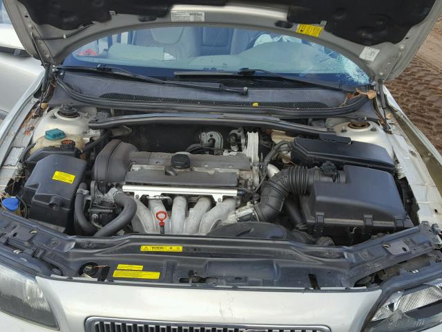 YV1SW61R112110241 - 2001 VOLVO V70 SILVER photo 7