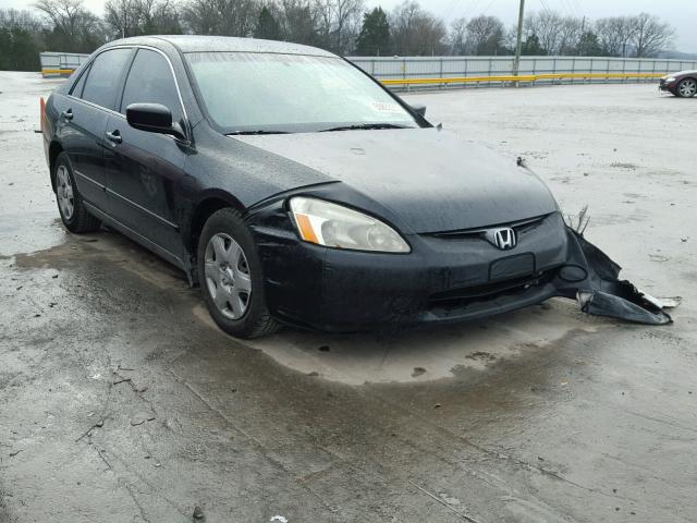 1HGCM56495A162186 - 2005 HONDA ACCORD LX BLACK photo 1