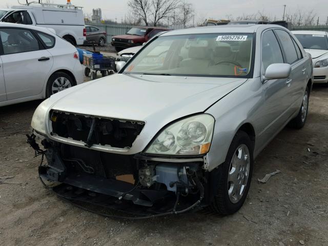 JTHBN30F320065300 - 2002 LEXUS LS 430 BEIGE photo 2