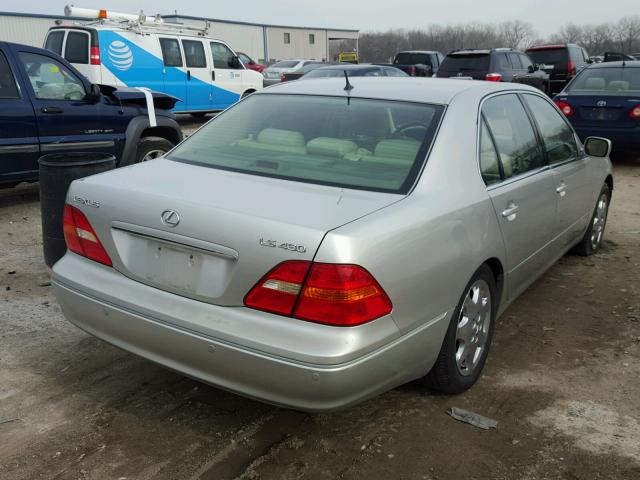 JTHBN30F320065300 - 2002 LEXUS LS 430 BEIGE photo 4