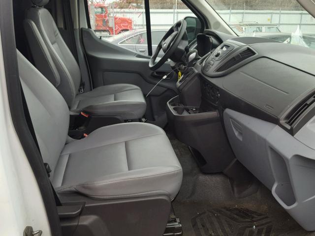 1FTNE1ZM9FKA64019 - 2015 FORD TRANSIT T- WHITE photo 5