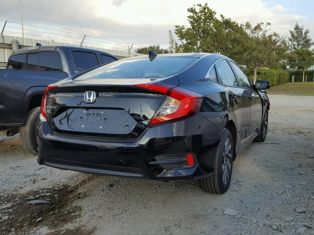 19XFC2F75HE063616 - 2017 HONDA CIVIC EX BLACK photo 4