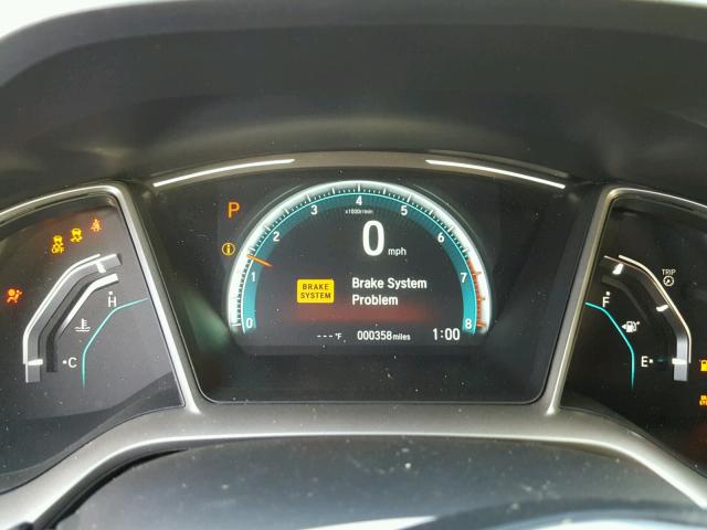 19XFC2F75HE063616 - 2017 HONDA CIVIC EX BLACK photo 8