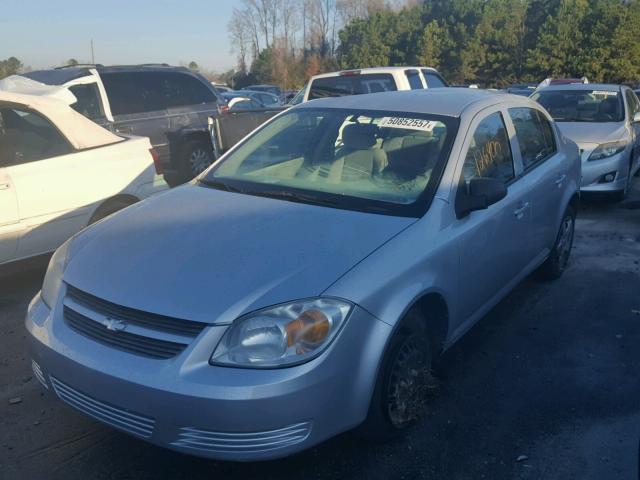 1G1AK55FX77226758 - 2007 CHEVROLET COBALT LS SILVER photo 2