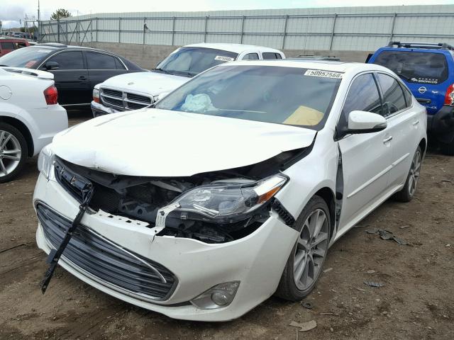4T1BK1EB9FU177419 - 2015 TOYOTA AVALON XLE WHITE photo 2