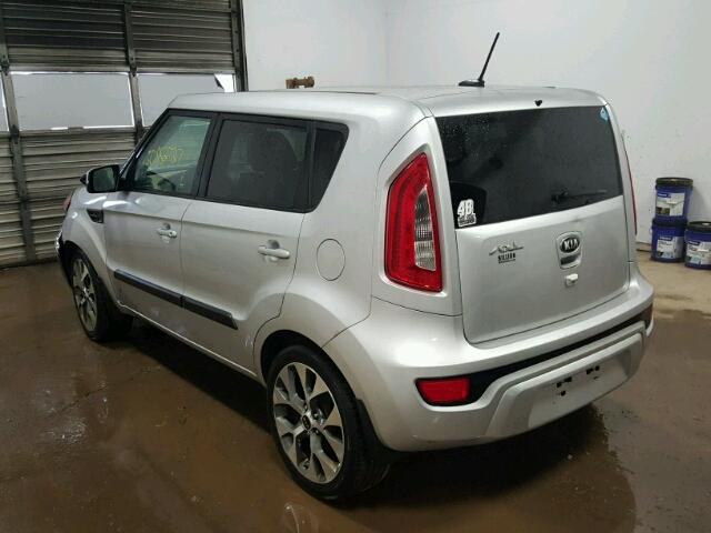 KNDJT2A6XD7587315 - 2013 KIA SOUL + SILVER photo 3