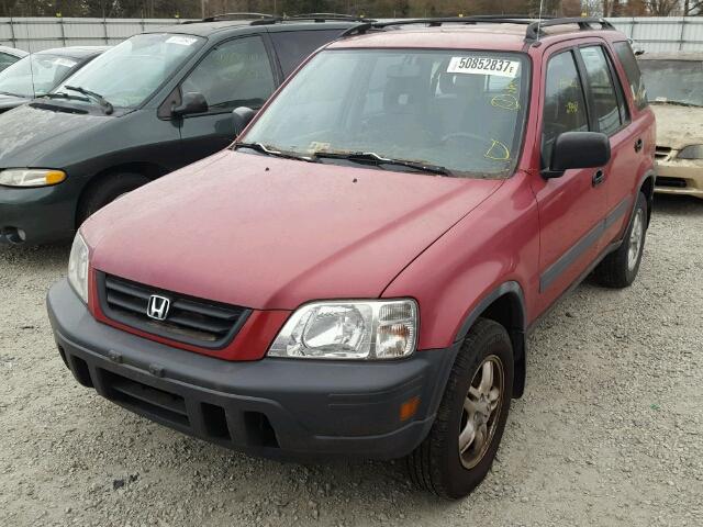 JHLRD185XVC040306 - 1997 HONDA CR-V LX RED photo 2