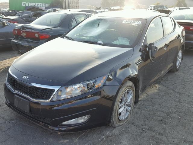 5XXGM4A7XDG136341 - 2013 KIA OPTIMA LX BLACK photo 2