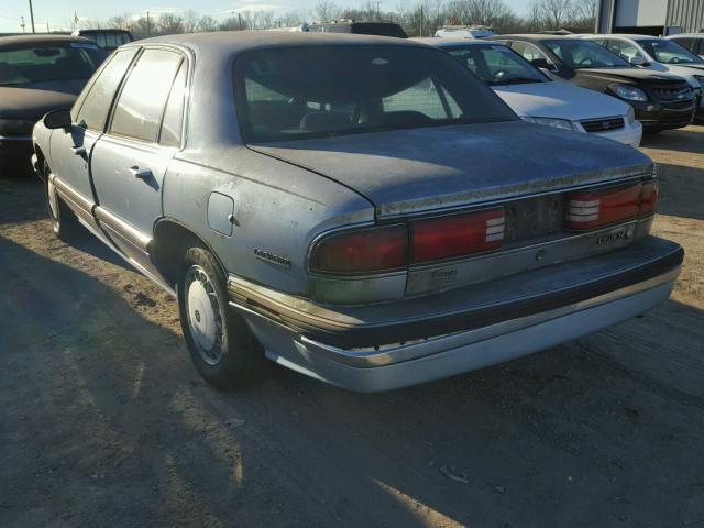 1G4HR52L0RH488115 - 1994 BUICK LESABRE LI BLUE photo 3