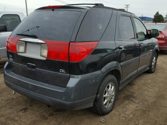 3G5DB03E73S588907 - 2003 BUICK RENDEZVOUS BLACK photo 4