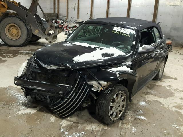 3C3HY45X27T593659 - 2007 CHRYSLER PT CRUISER BLACK photo 2