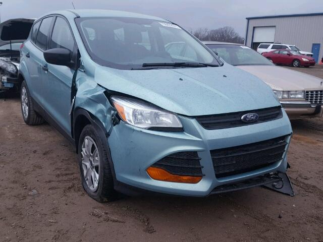 1FMCU0F7XDUB80636 - 2013 FORD ESCAPE S GREEN photo 1