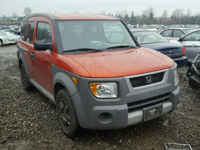 5J6YH28375L002916 - 2005 HONDA ELEMENT LX ORANGE photo 1