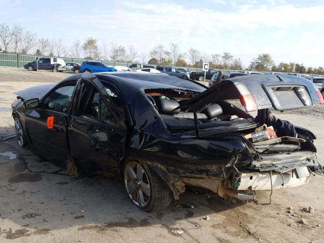 1LNFM87AX6Y607539 - 2006 LINCOLN LS BLACK photo 3