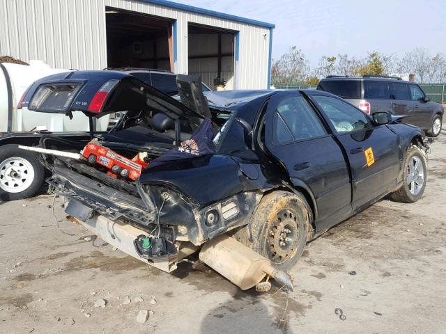 1LNFM87AX6Y607539 - 2006 LINCOLN LS BLACK photo 4