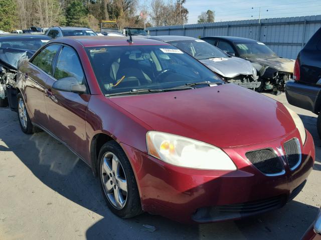 1G2ZH57N384229537 - 2008 PONTIAC G6 GT RED photo 1