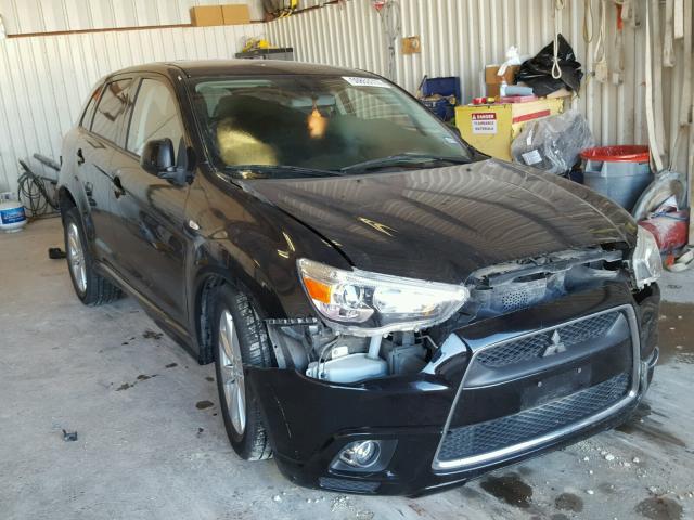 JA4AP4AUXCZ002583 - 2012 MITSUBISHI OUTLANDER BLACK photo 1