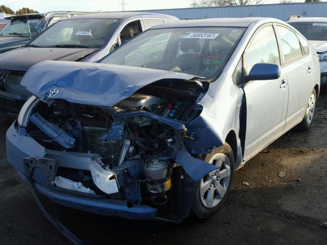 JTDKB20U197853772 - 2009 TOYOTA PRIUS BLUE photo 2