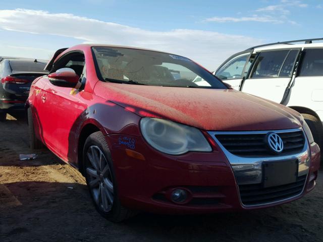 WVWBA71F29V012751 - 2009 VOLKSWAGEN EOS TURBO RED photo 1