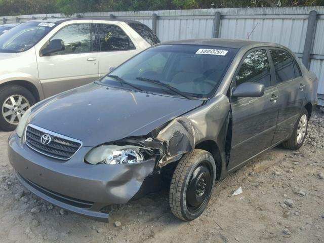 2T1BR30E57C853215 - 2007 TOYOTA COROLLA CE CHARCOAL photo 2