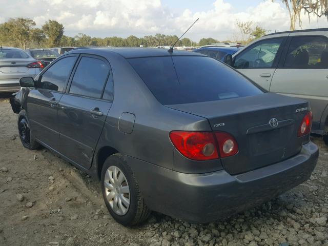 2T1BR30E57C853215 - 2007 TOYOTA COROLLA CE CHARCOAL photo 3