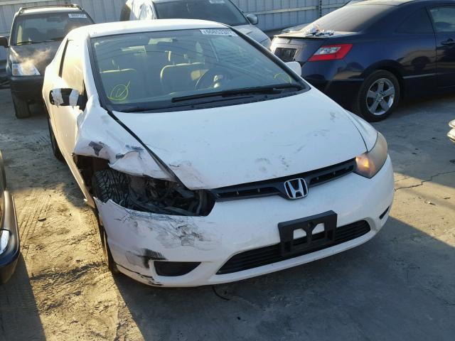 2HGFG12866H556172 - 2006 HONDA CIVIC EX WHITE photo 1