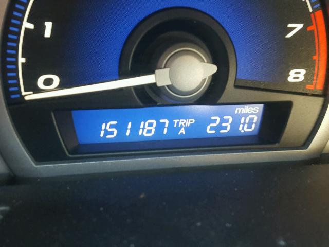 2HGFG12866H556172 - 2006 HONDA CIVIC EX WHITE photo 8