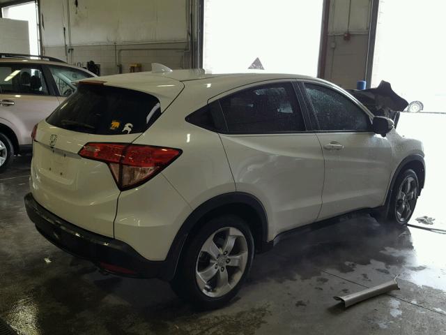 3CZRU5H58GM710662 - 2016 HONDA HR-V EX WHITE photo 4