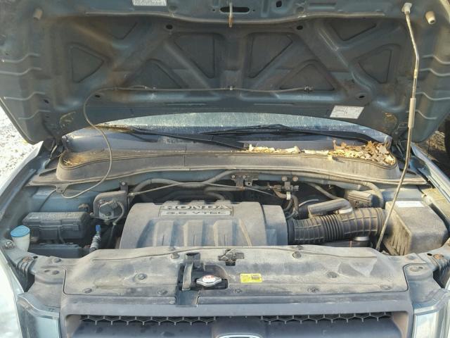 2HKYF18795H563535 - 2005 HONDA PILOT EXL BLUE photo 7