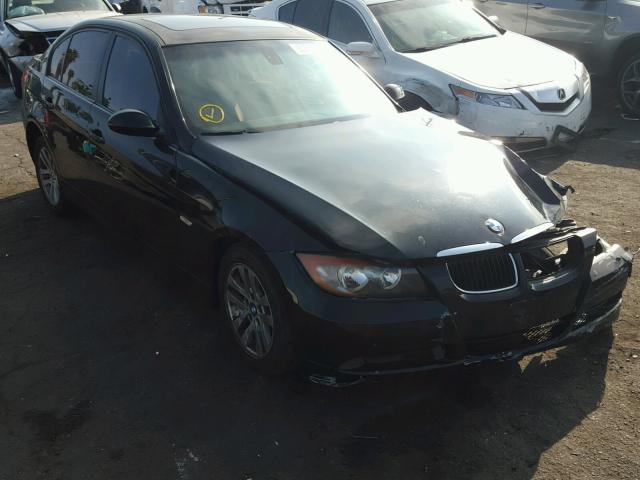 WBAVB175X6NK37319 - 2006 BMW 325 I AUTO BLACK photo 1