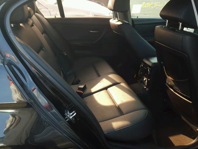 WBAVB175X6NK37319 - 2006 BMW 325 I AUTO BLACK photo 6