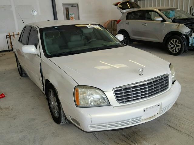 1G6KD54Y74U147329 - 2004 CADILLAC DEVILLE WHITE photo 1