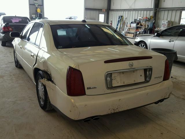 1G6KD54Y74U147329 - 2004 CADILLAC DEVILLE WHITE photo 3