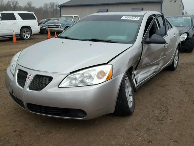 1G2ZH528054139906 - 2005 PONTIAC G6 GT SILVER photo 2