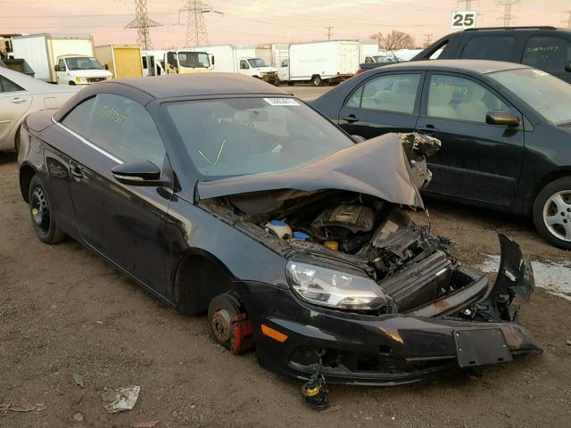 WVWBW7AH4CV013491 - 2012 VOLKSWAGEN EOS KOMFOR შავი ფოტო 1