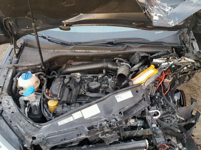 WVWBW7AH4CV013491 - 2012 VOLKSWAGEN EOS KOMFOR შავი ფოტო 7